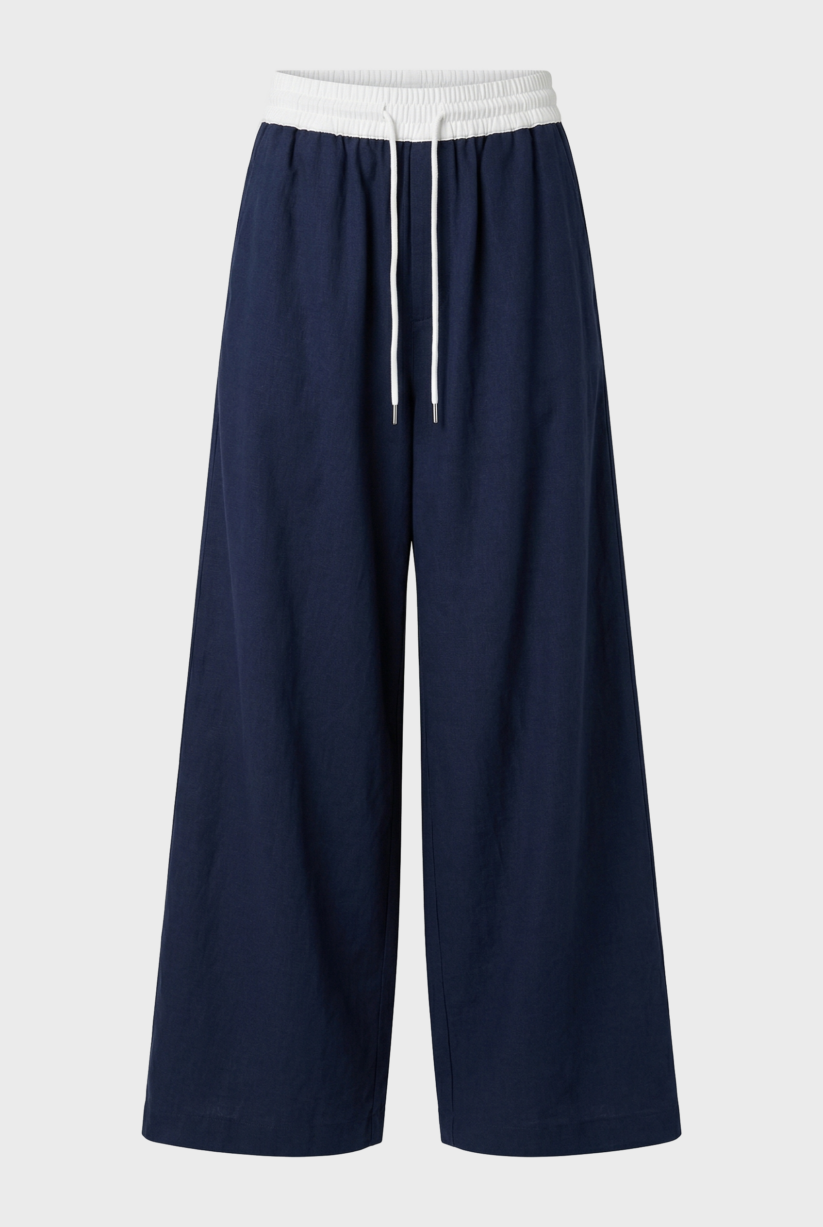 High Street Women's Wide Leg Pants Drawstring Y2K by Vexlyne