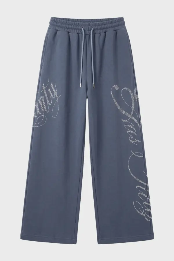 Harajuku Baggy Letter Sweatpants | Y2K Oversized Streetwear