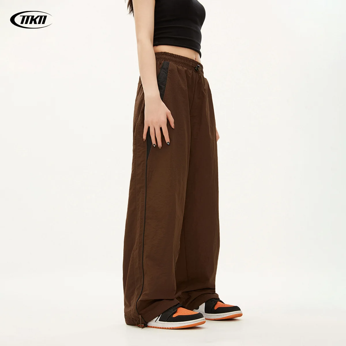 Y2K Vintage Fashion Loose Pant Casual Street Hip alternate view by Vexlyne