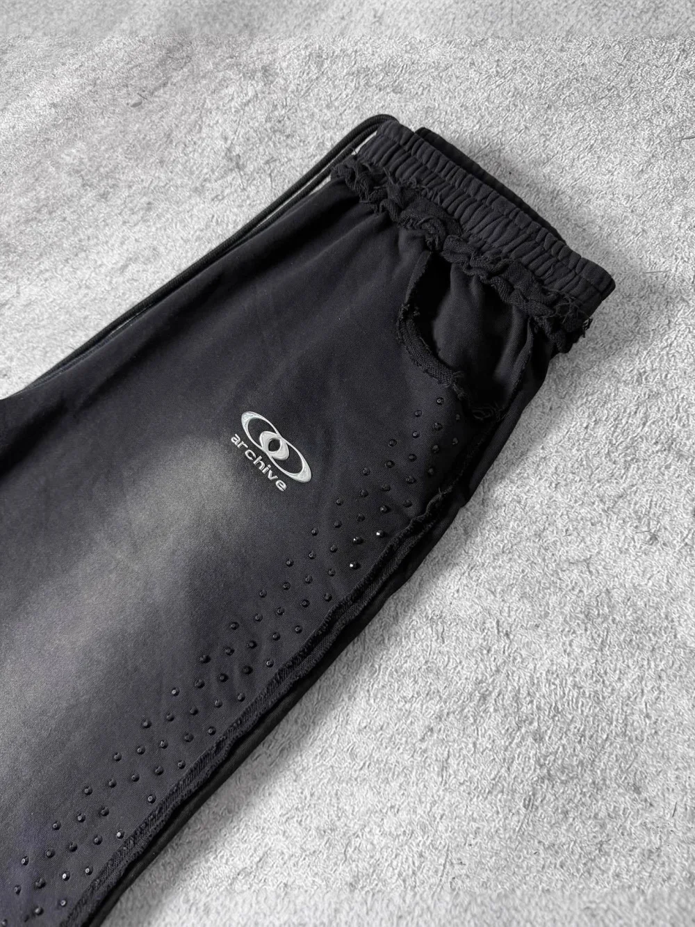 Unisex Y2K Hot-Stamp Loose Straight-Leg Pants | Retro Streetwear - Image 4