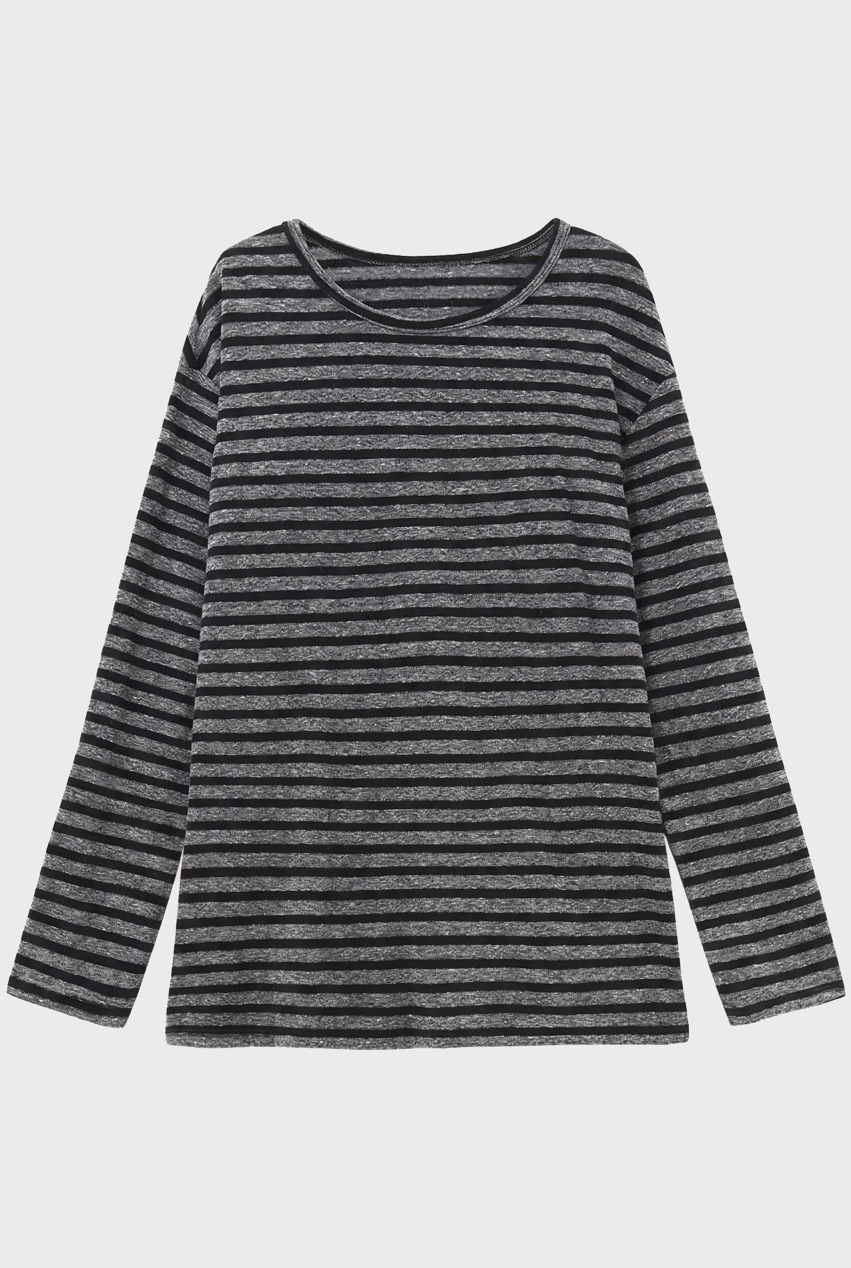 Autumn Women Harajuku Striped T Shirt Long Sleeve by Vexlyne