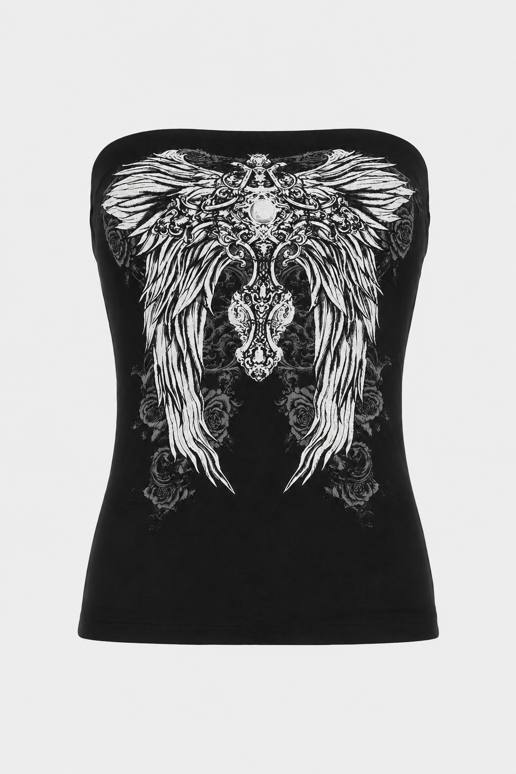 Gothic Black Tube Top
